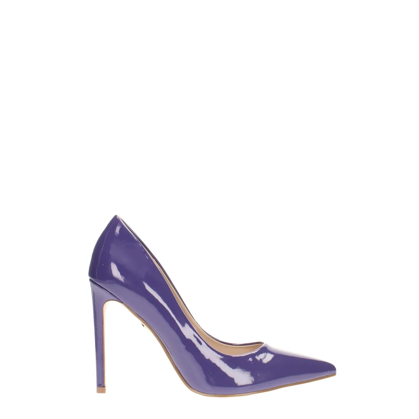 Pumps in vernice con tacco a stiletto alto 11cm