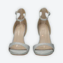 Sandali in strass.Tacco alto 10cm