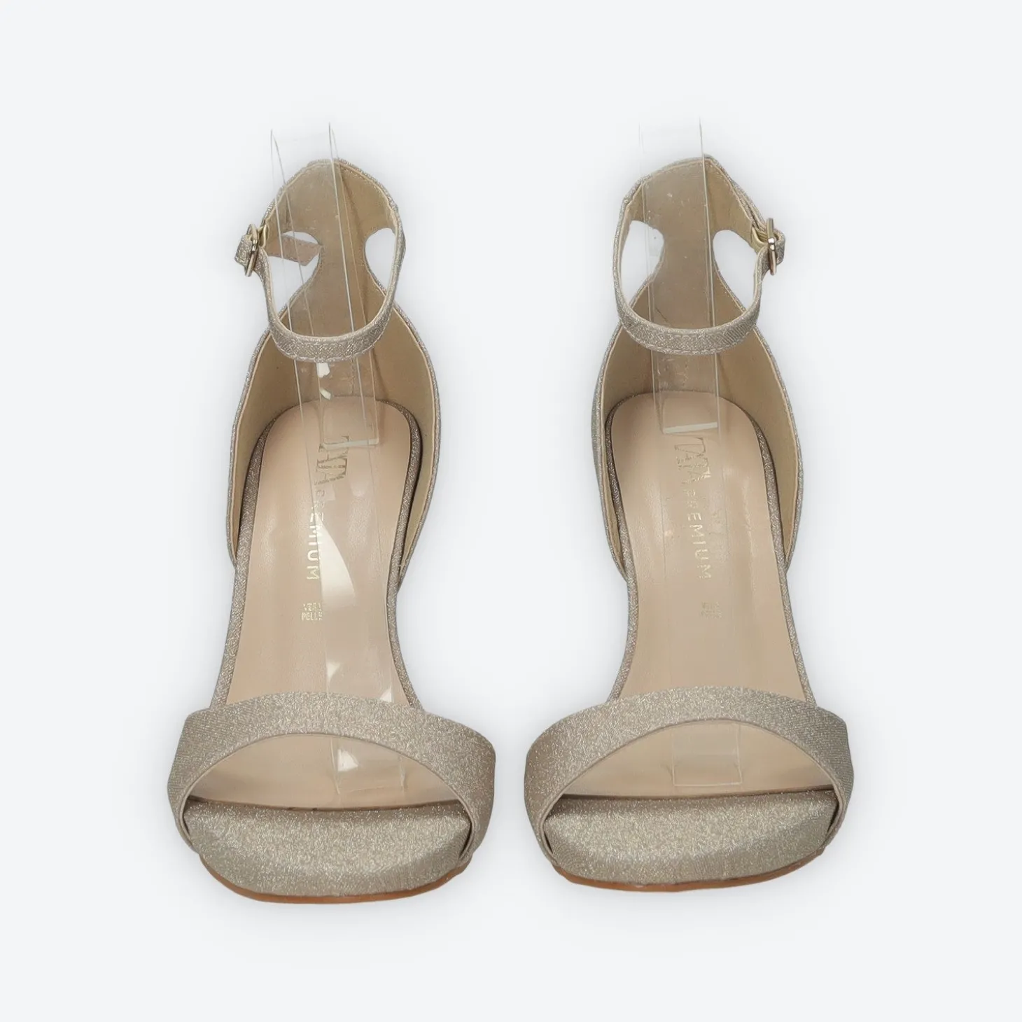 Sandali in strass.Tacco alto 10cm