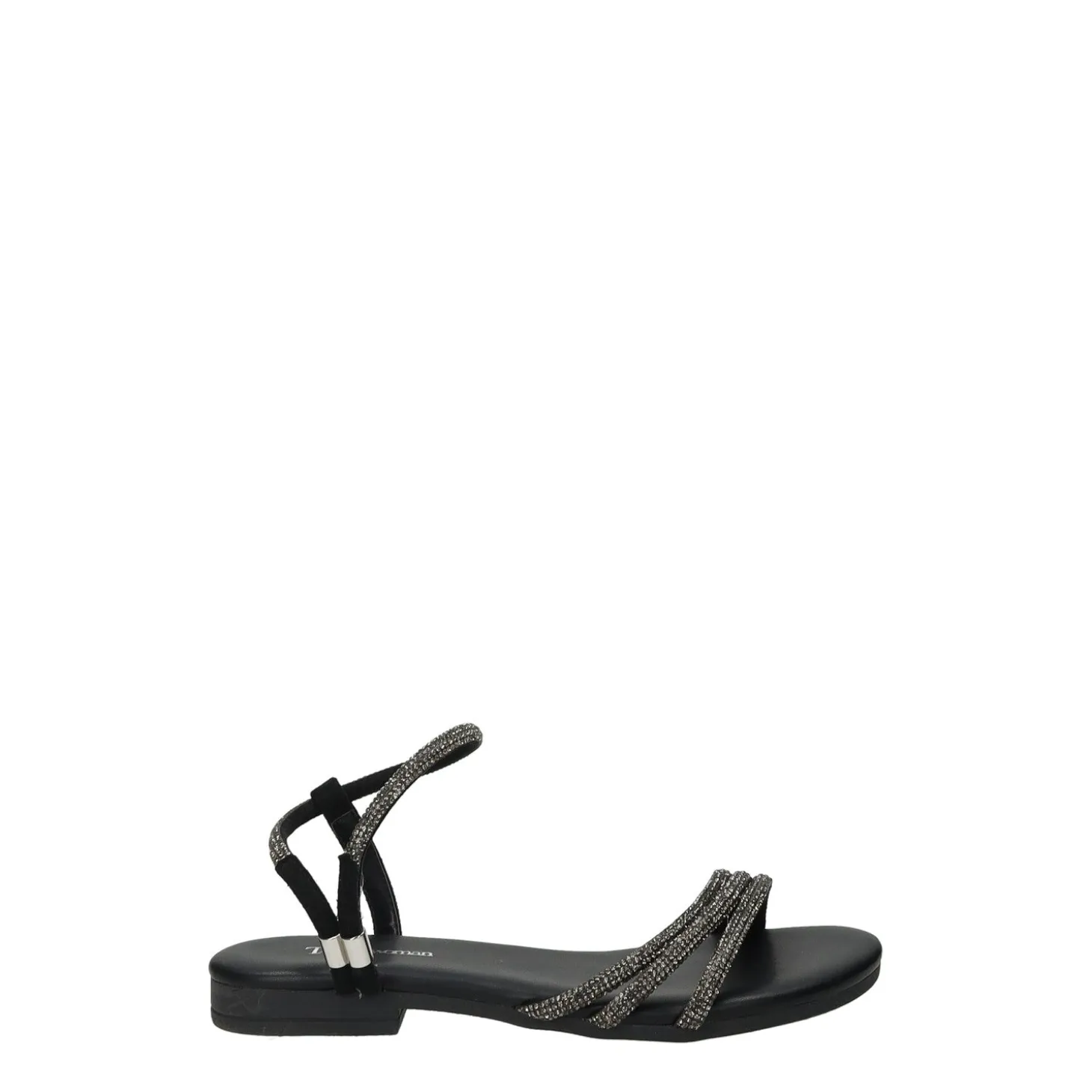 Sandali con dettaglio strass.