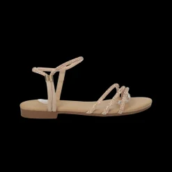 Sandali con dettaglio strass.