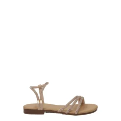 Sandali con dettaglio strass.