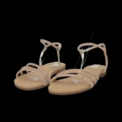 Sandali con dettaglio strass.