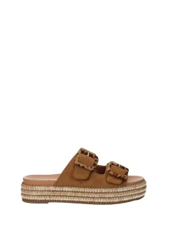 Sandali con doppia fibbia