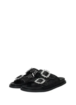 Sandali con doppia fibbia