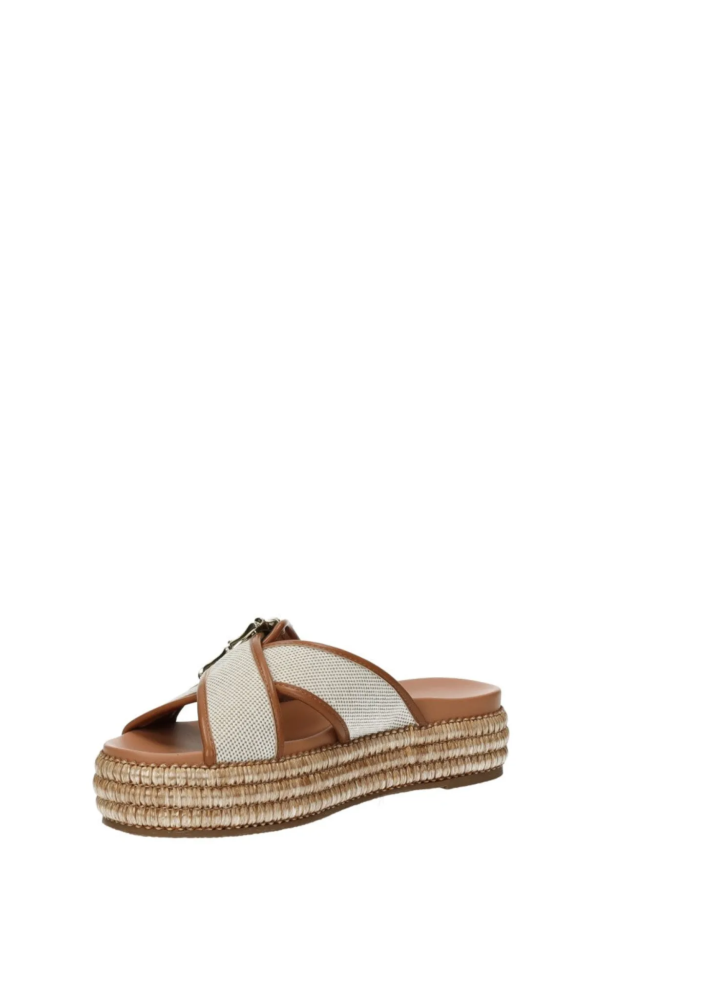 Sandali con fasce incrociate