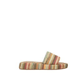 Sandali con fascia avvolgente.Tacco alto 3cm