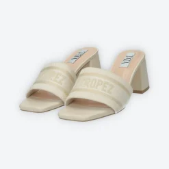 Sandali con fascia elasticizzata