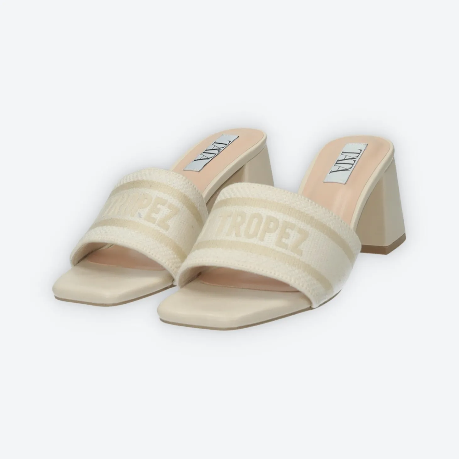 Sandali con fascia elasticizzata