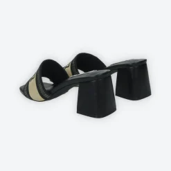 Sandali con fascia elasticizzata