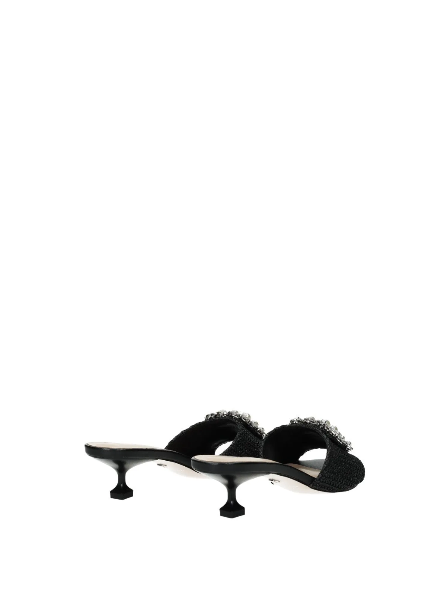 Sandali con fibbia gioiello