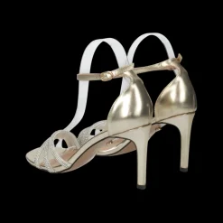 Sandali con listini in strass.Tacco alto 10cm