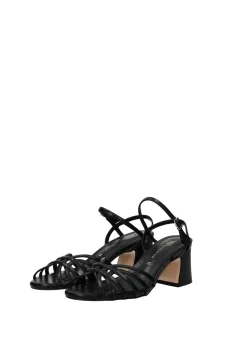 Sandali con listini incrociati