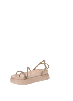 Sandali con listini strass