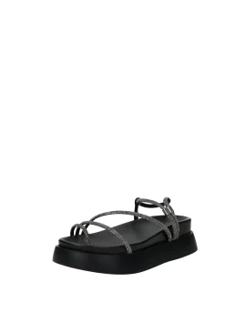 Sandali con listini strass