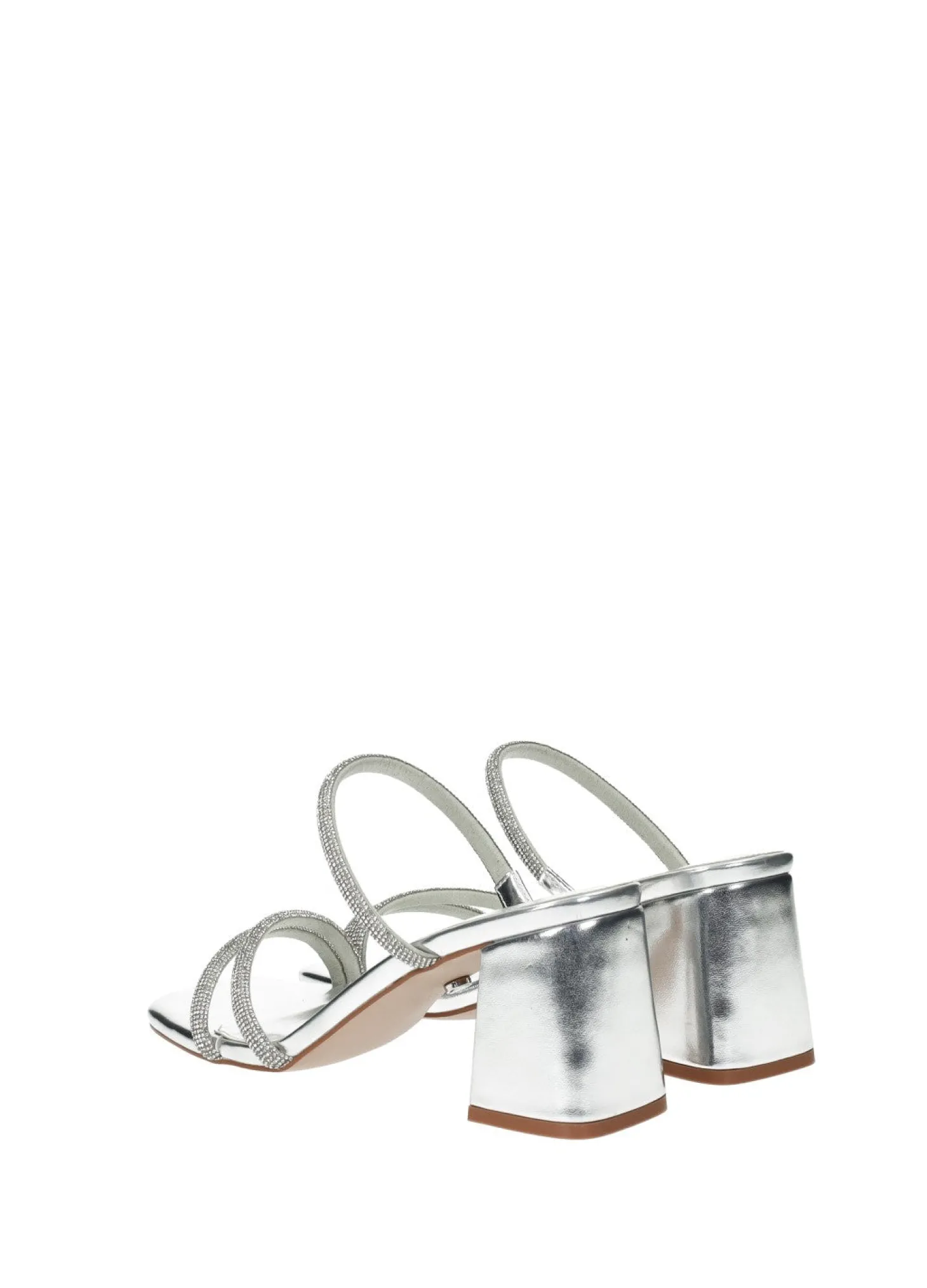 Sandali con listini strass