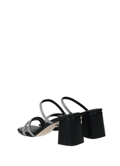 Sandali con listini strass