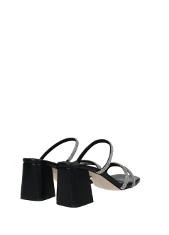 Sandali con listini strass