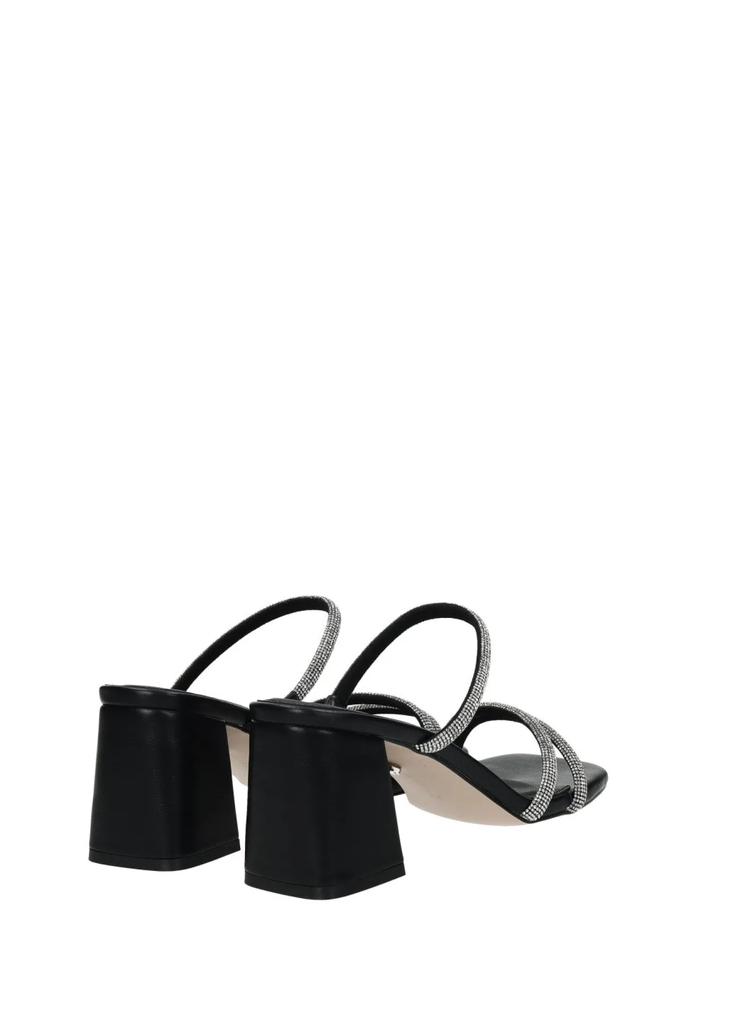 Sandali con listini strass