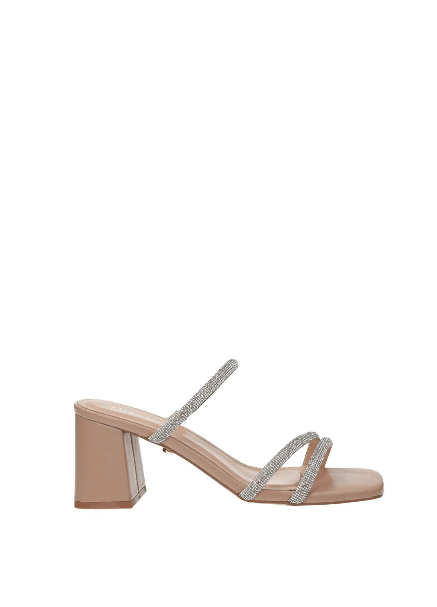 Sandali con listini strass