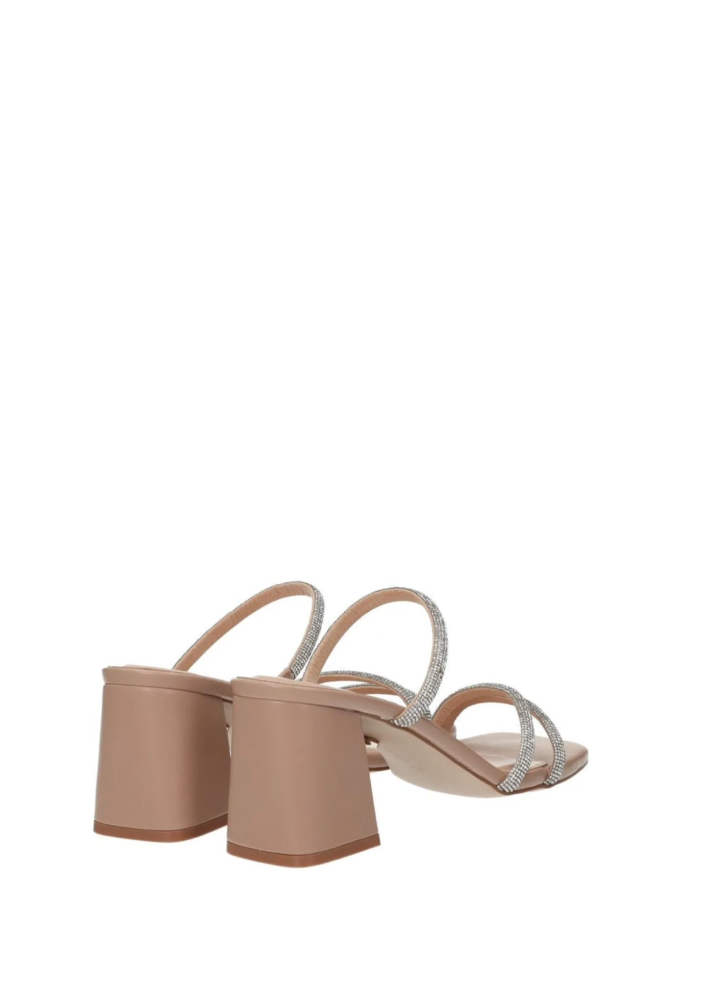 Sandali con listini strass