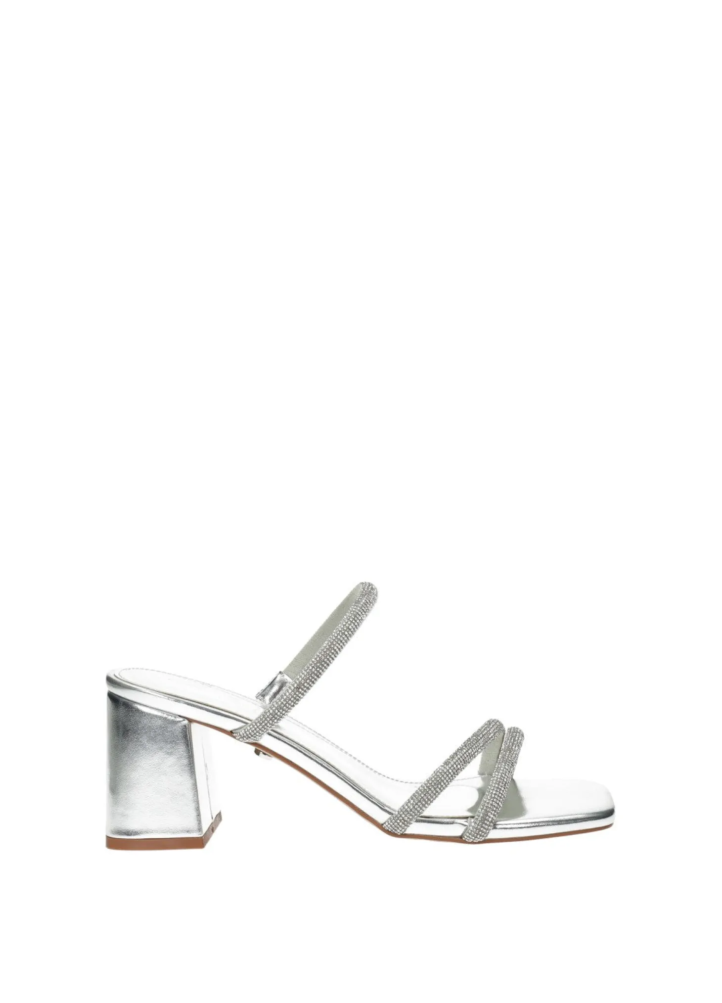 Sandali con listini strass