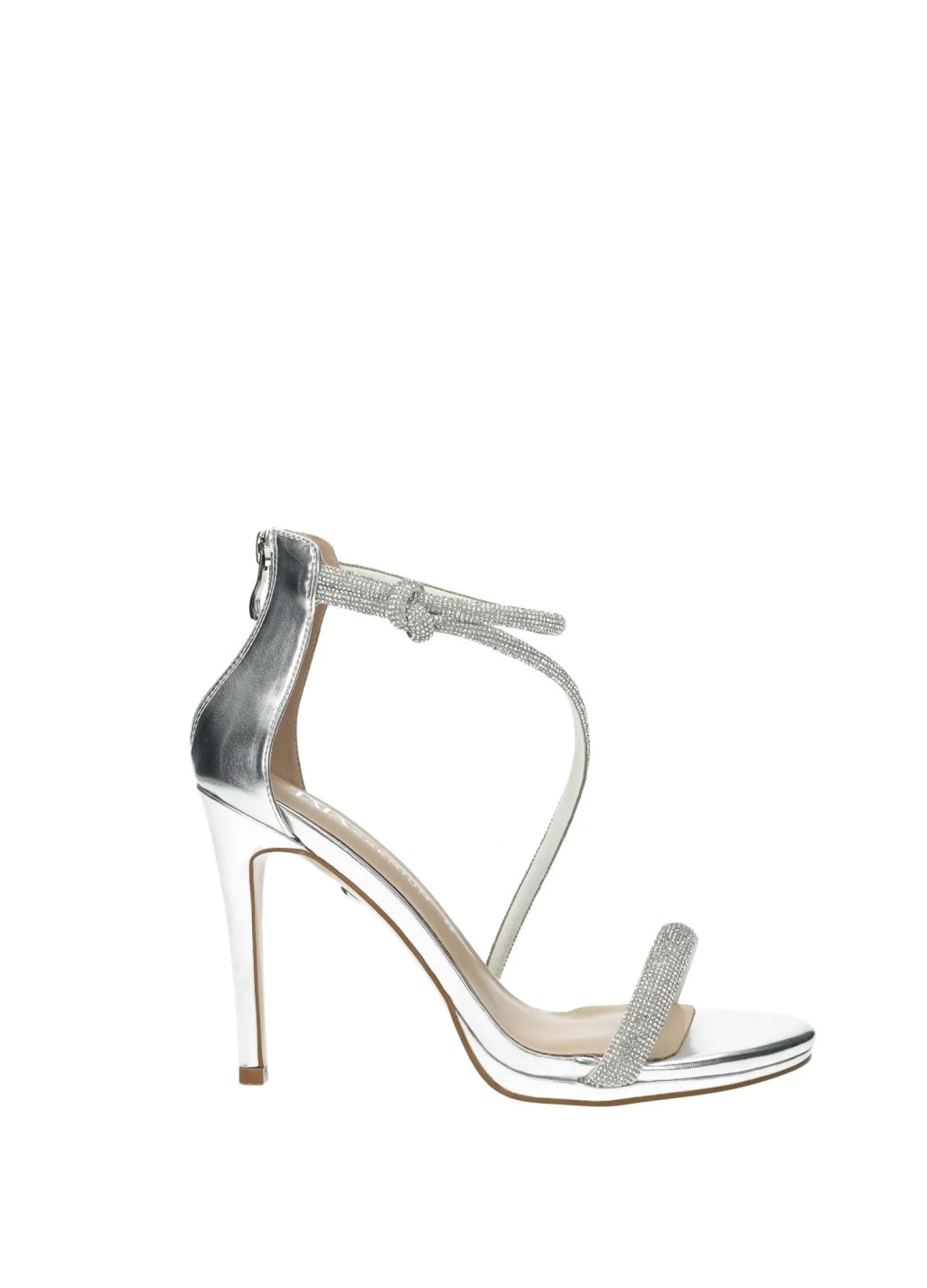 Sandali con listini strass