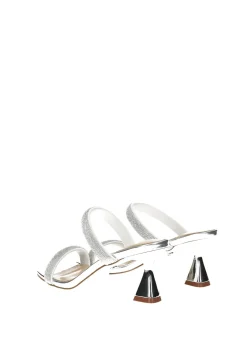 Sandali con listini strass