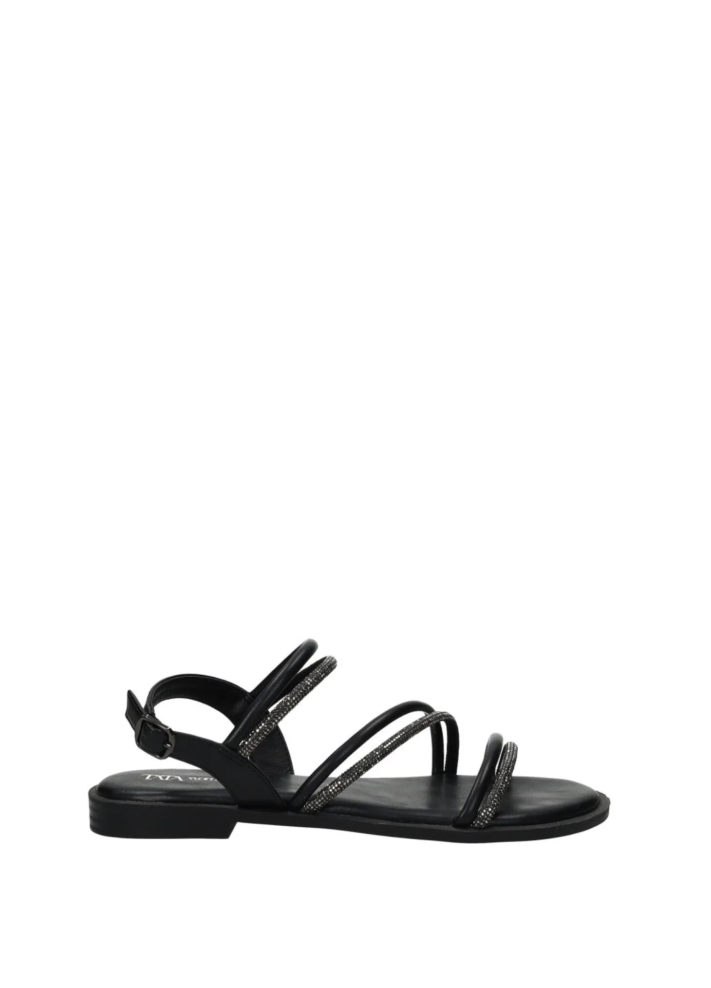 Sandali con listini strass