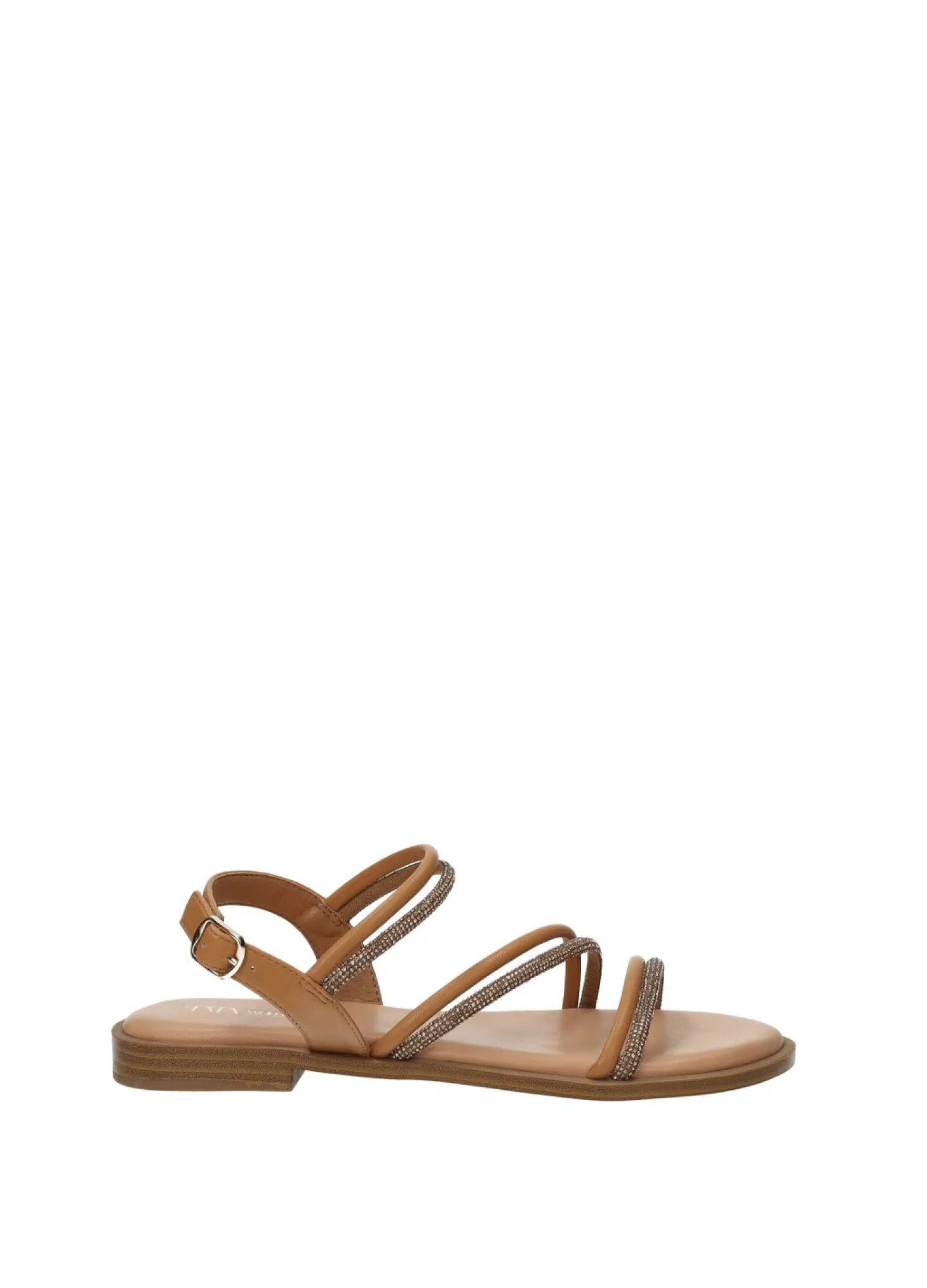 Sandali con listini strass