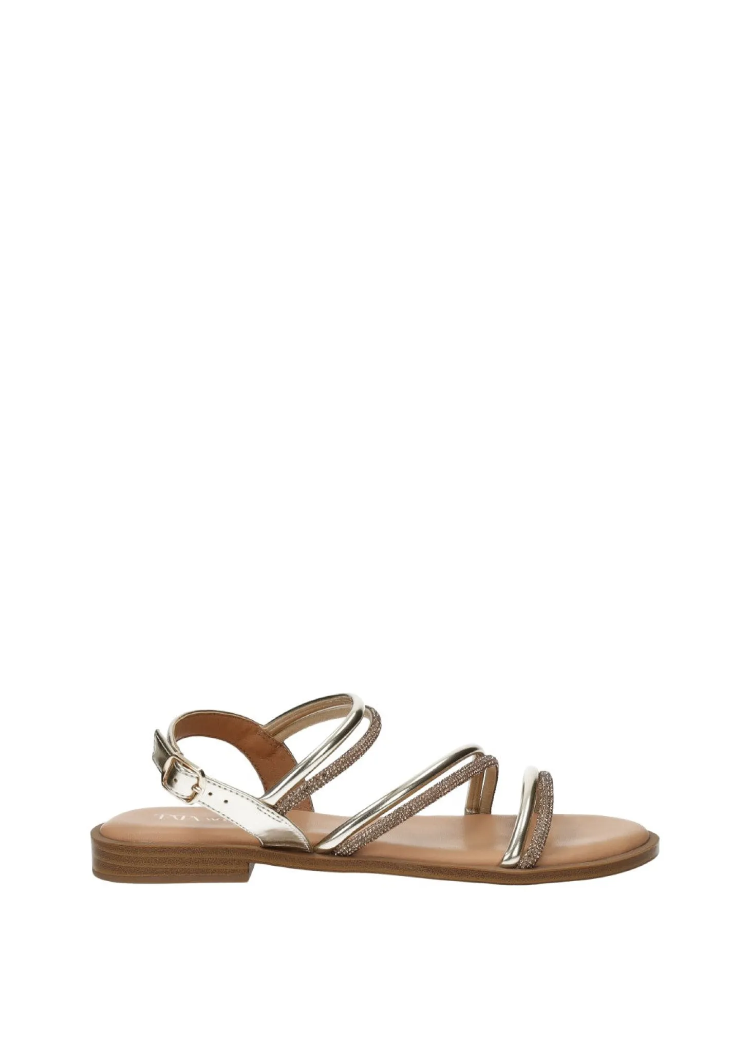 Sandali con listini strass