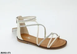 Sandali con listini strass