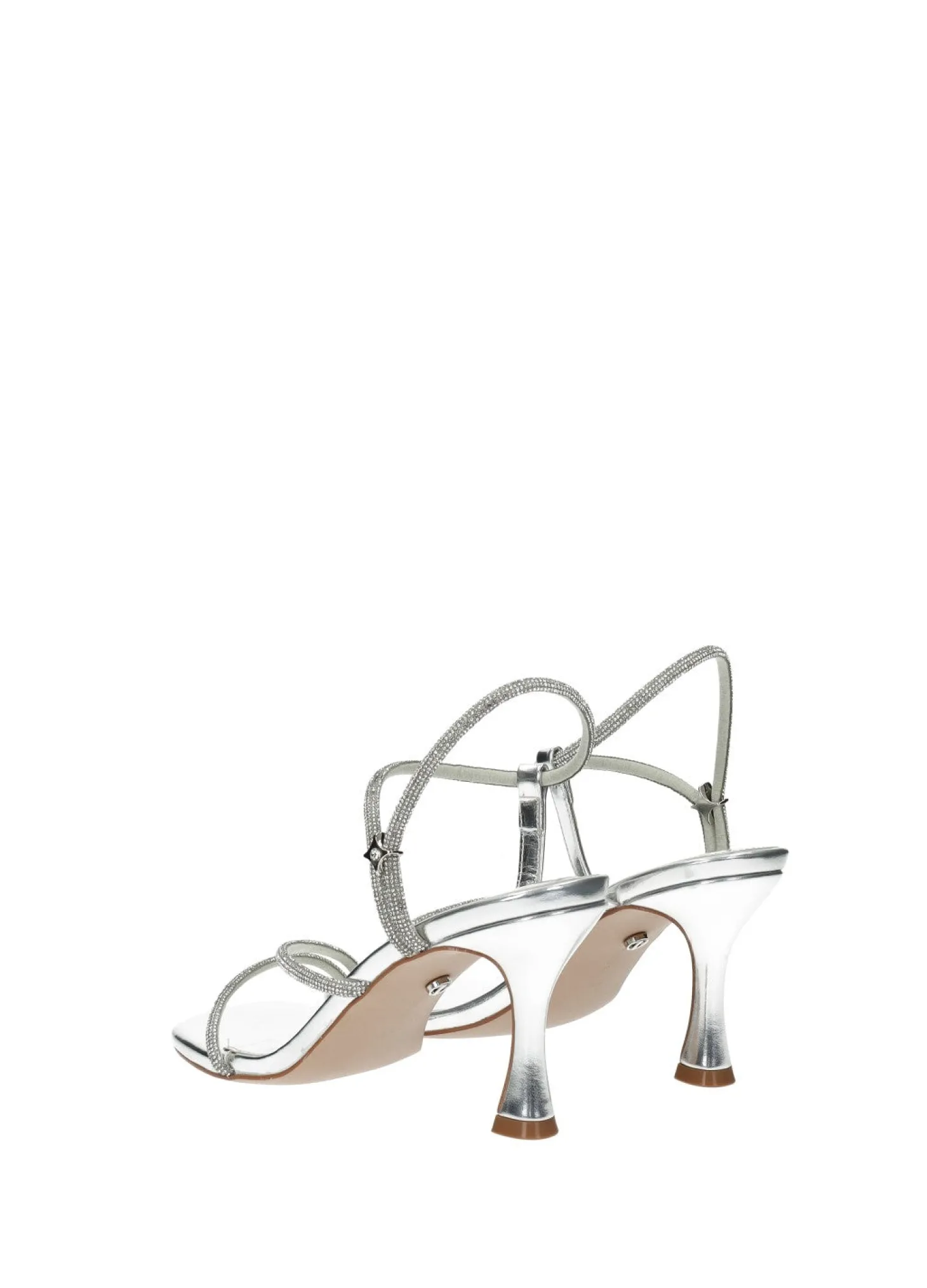 Sandali con listini strass