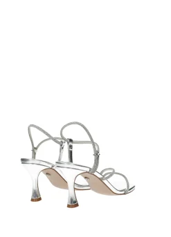 Sandali con listini strass