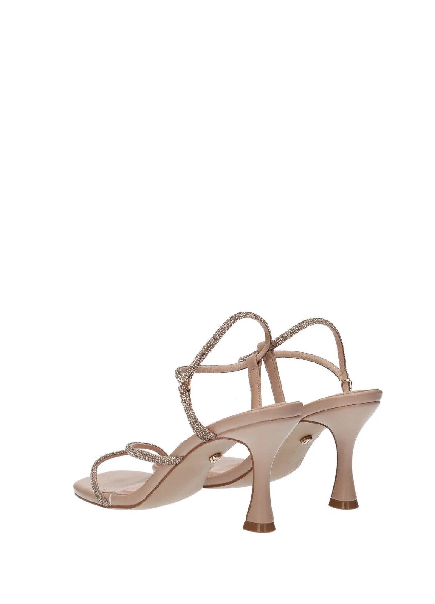 Sandali con listini strass