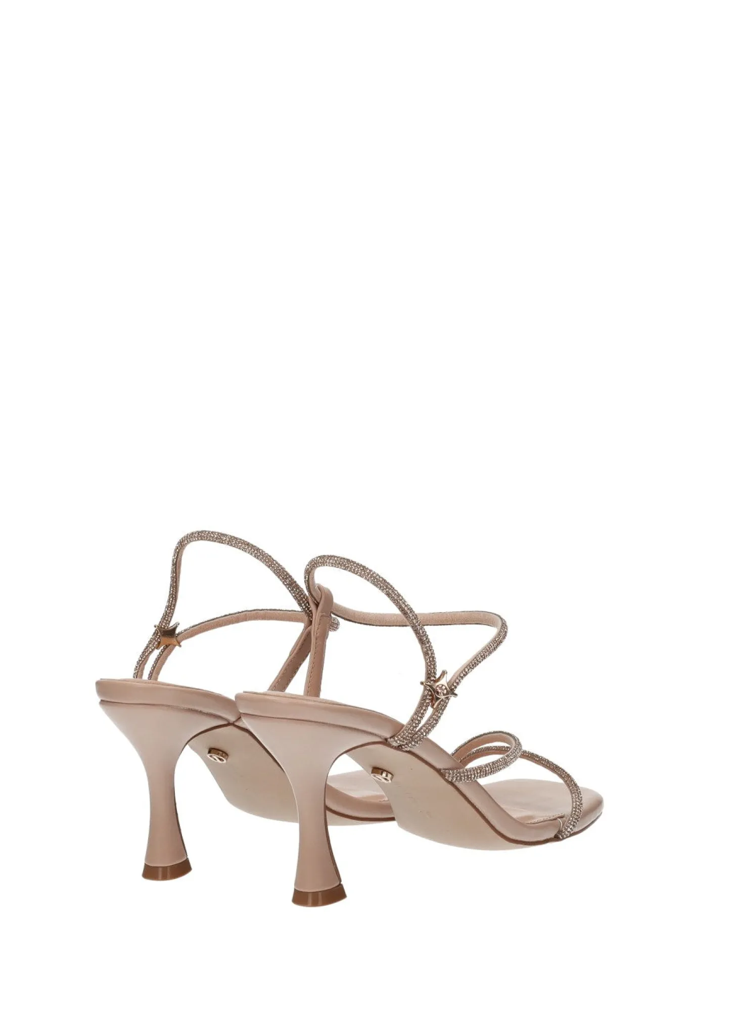 Sandali con listini strass