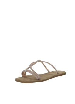 Sandali con listini strass