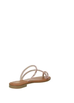 Sandali con listini strass