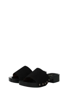 Sandali con tacco basso