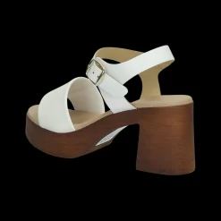 Sandali con tacco chunky. Made in Italy.Tacco alto 8cm