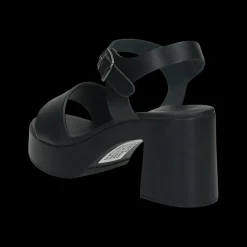 Sandali con tacco chunky. Made in Italy.Tacco alto 8cm