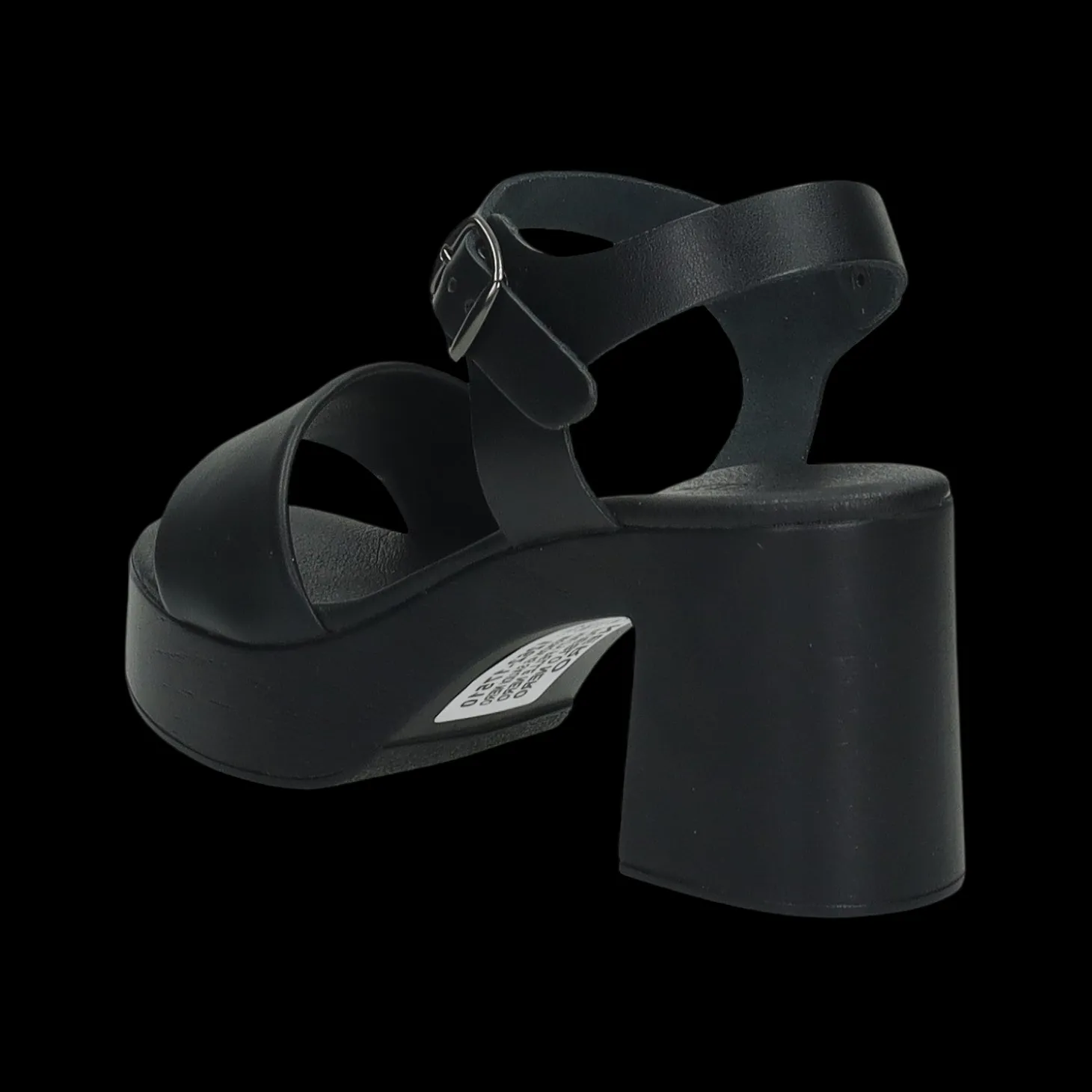 Sandali con tacco chunky. Made in Italy.Tacco alto 8cm