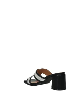 Sandali con tacco largo