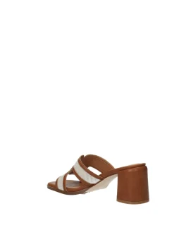 Sandali con tacco largo