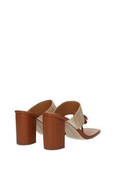 Sandali con tacco largo