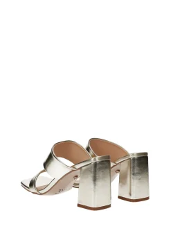 Sandali con tacco largo