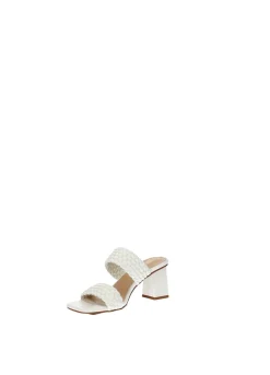 Sandali con tacco largo