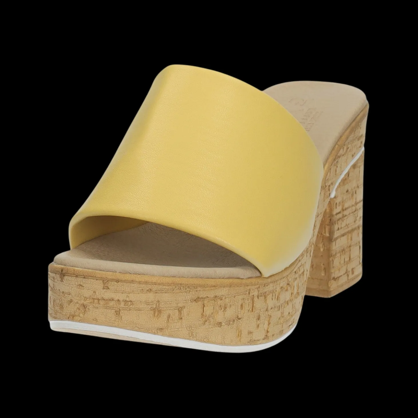 Sandali con zeppa.Tacco alto 10cm . Made in Italy