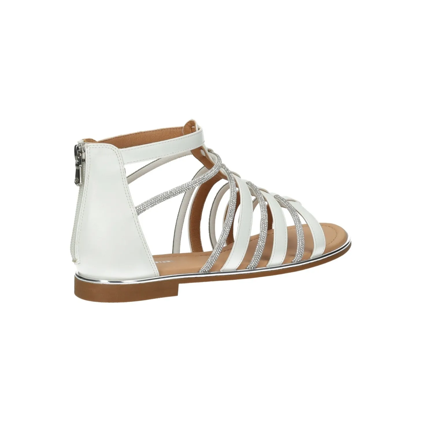 Sandali flat a fasce