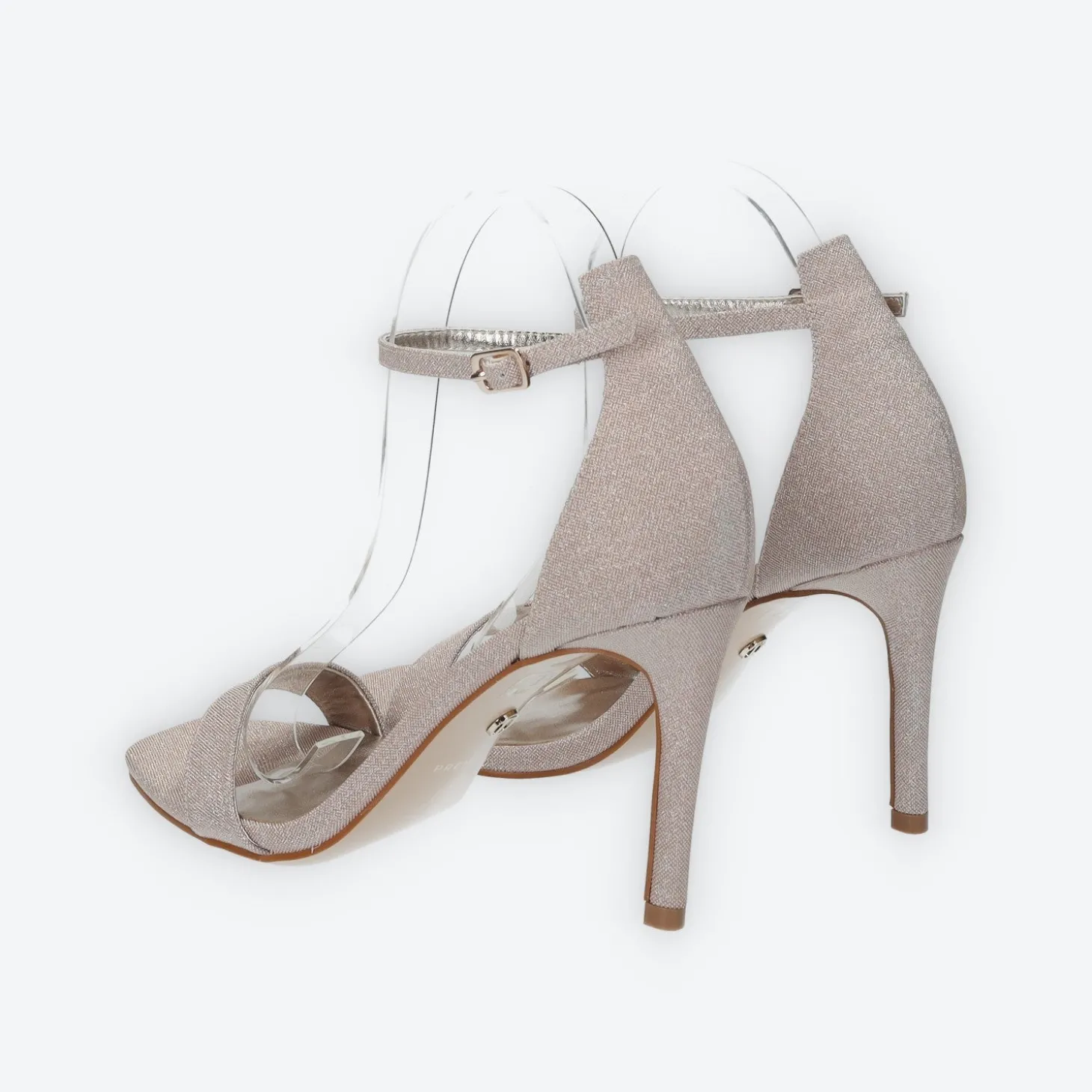 Sandali in strass.Tacco alto 9cm